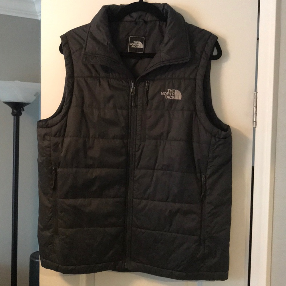 Charcoal North Face Vest - Men’s size M